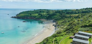 Beach nearby - Caravan A10 at Landscove Holiday Park (Brixham)