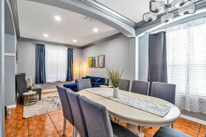 Dining - Spacious 7BR Retreat w/ Pool & Game Room (Davenport)