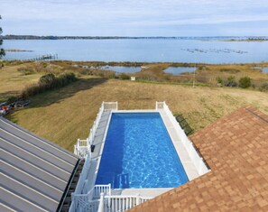 Pool - Waterfront home with pool (White Stone)