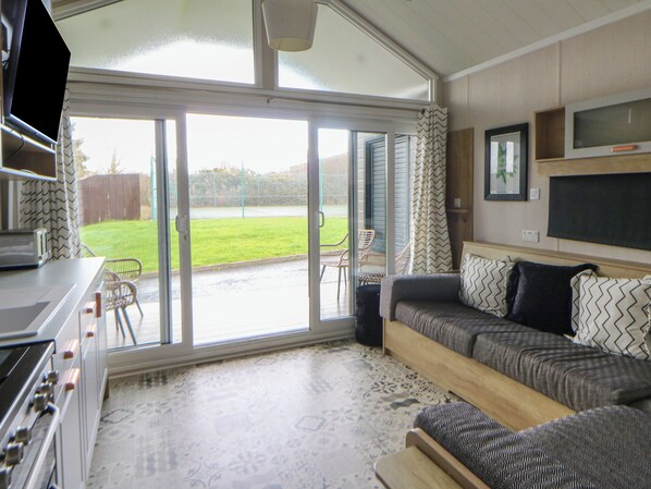 Living area - The Family Pod (Swansea)