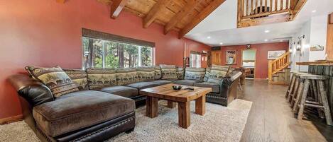 Fernseher, Kamin, Videospiele