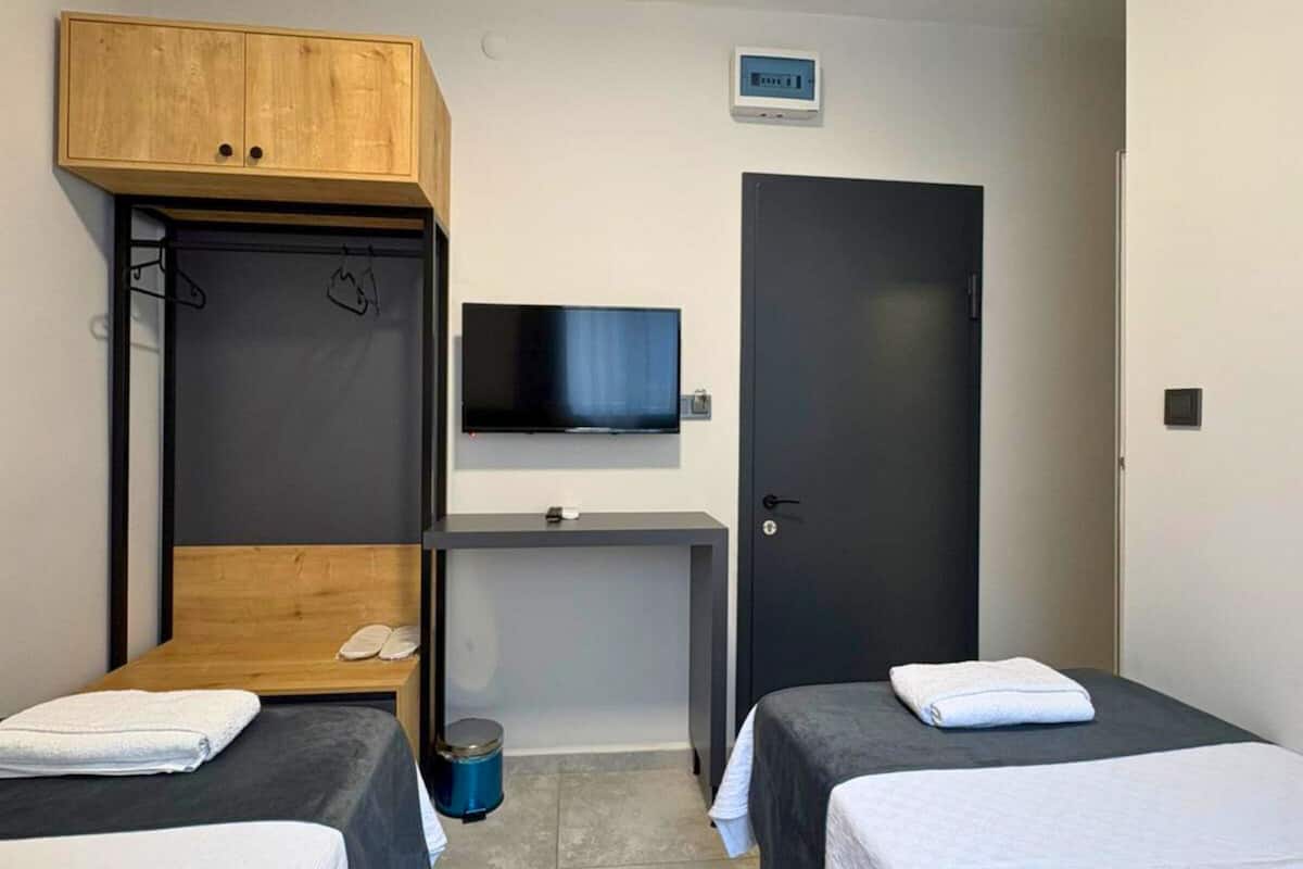 Chambre Classique avec lits jumeaux | Wi-Fi gratuit, draps fournis