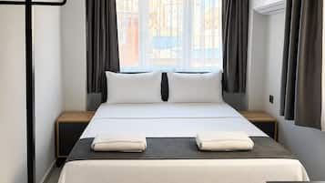 Free WiFi, bed sheets
