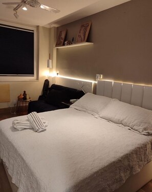 1 Schlafzimmer, Bügeleisen/Bügelbrett, Internetzugang, Bettwäsche