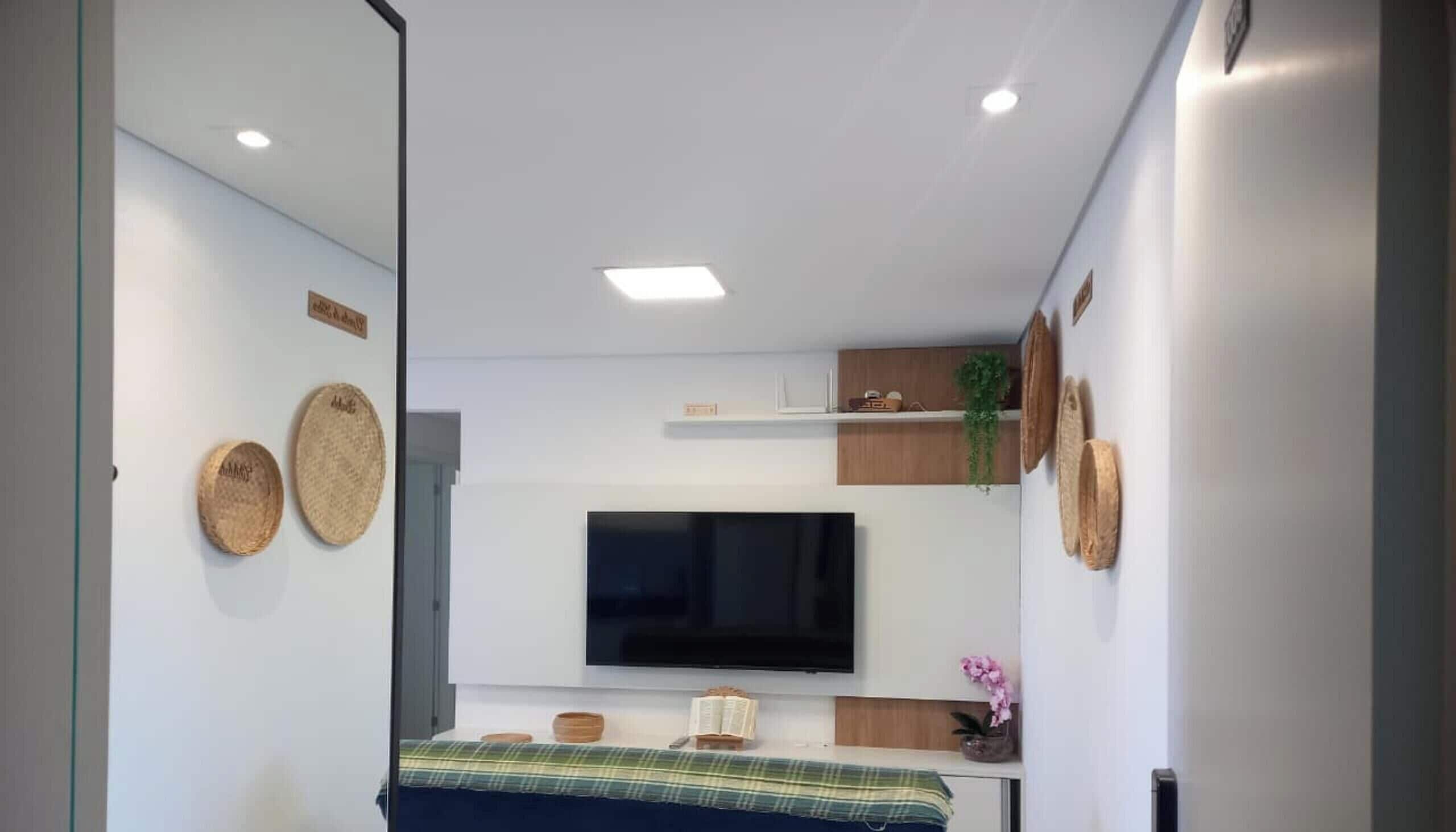 Apartemen Deluks, jet tub, pemandangan pantai | Interior