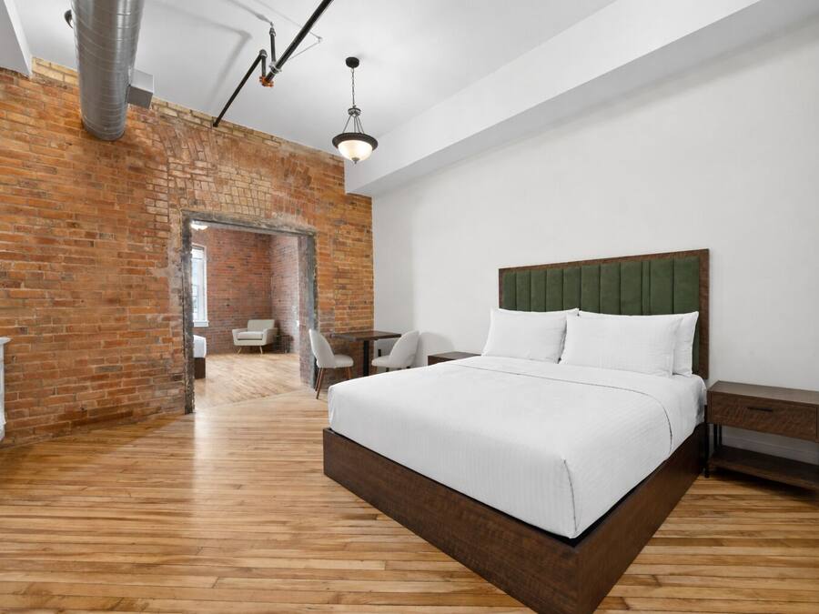Suite, 1 Bedroom | Laptop workspace, free WiFi, bed sheets