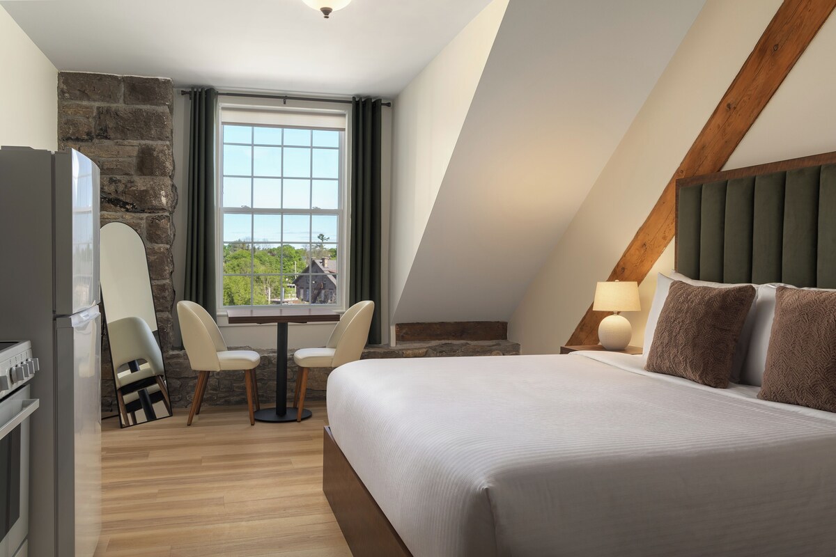 Studio, 1 kingsize bed, keuken | Een laptopwerkplek, gratis wifi, beddengoed