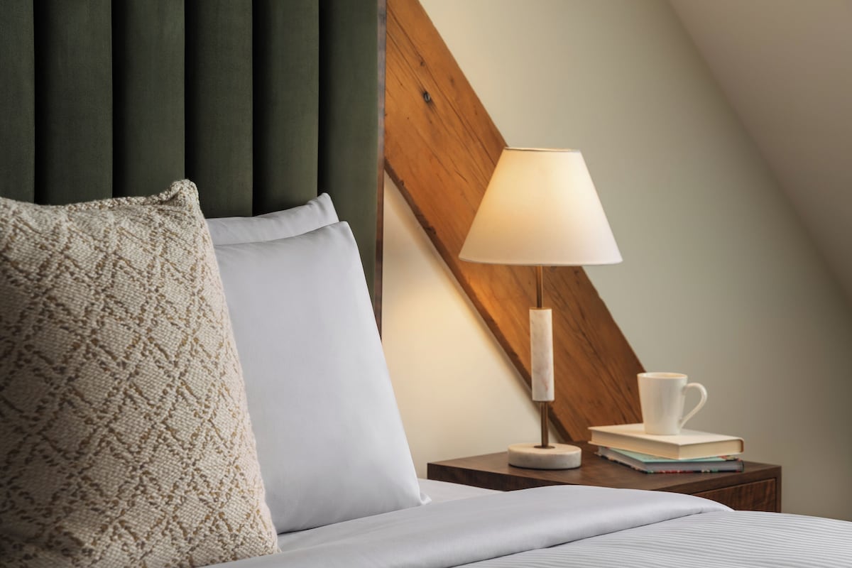 Studio, 1 Tempat Tidur Queen, dapur | Ruang kerja ramah laptop, Wi-Fi gratis, dan seprai linen