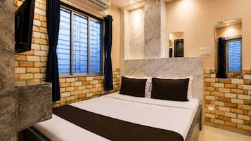 Egyptian cotton sheets, premium bedding, down duvets, Tempur-Pedic beds