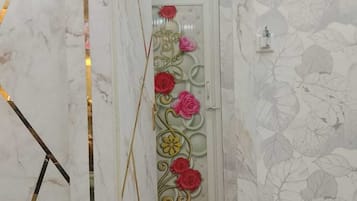 Deluxe-Doppelzimmer, Stadtblick | Wohnbereich