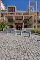 Inngangur gististaðar