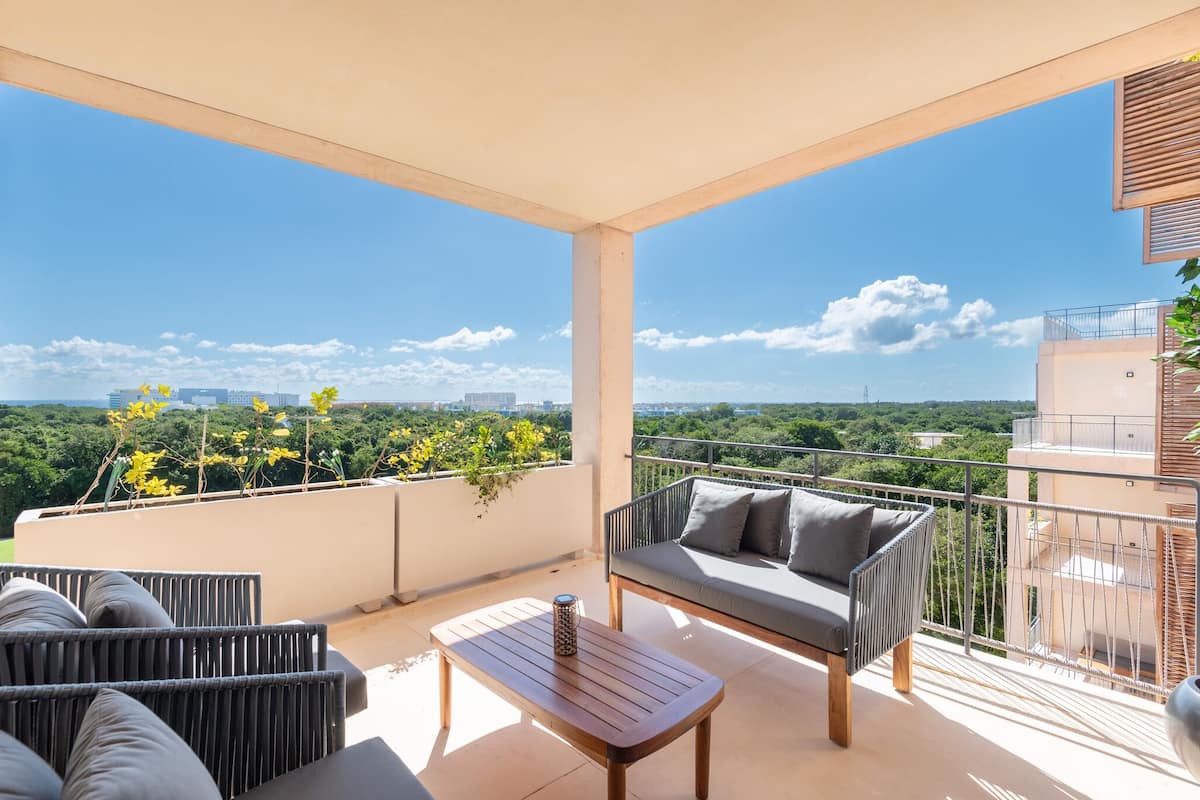 Premium Apartment, 2 Bedrooms, Terrace, Golf View | View from room