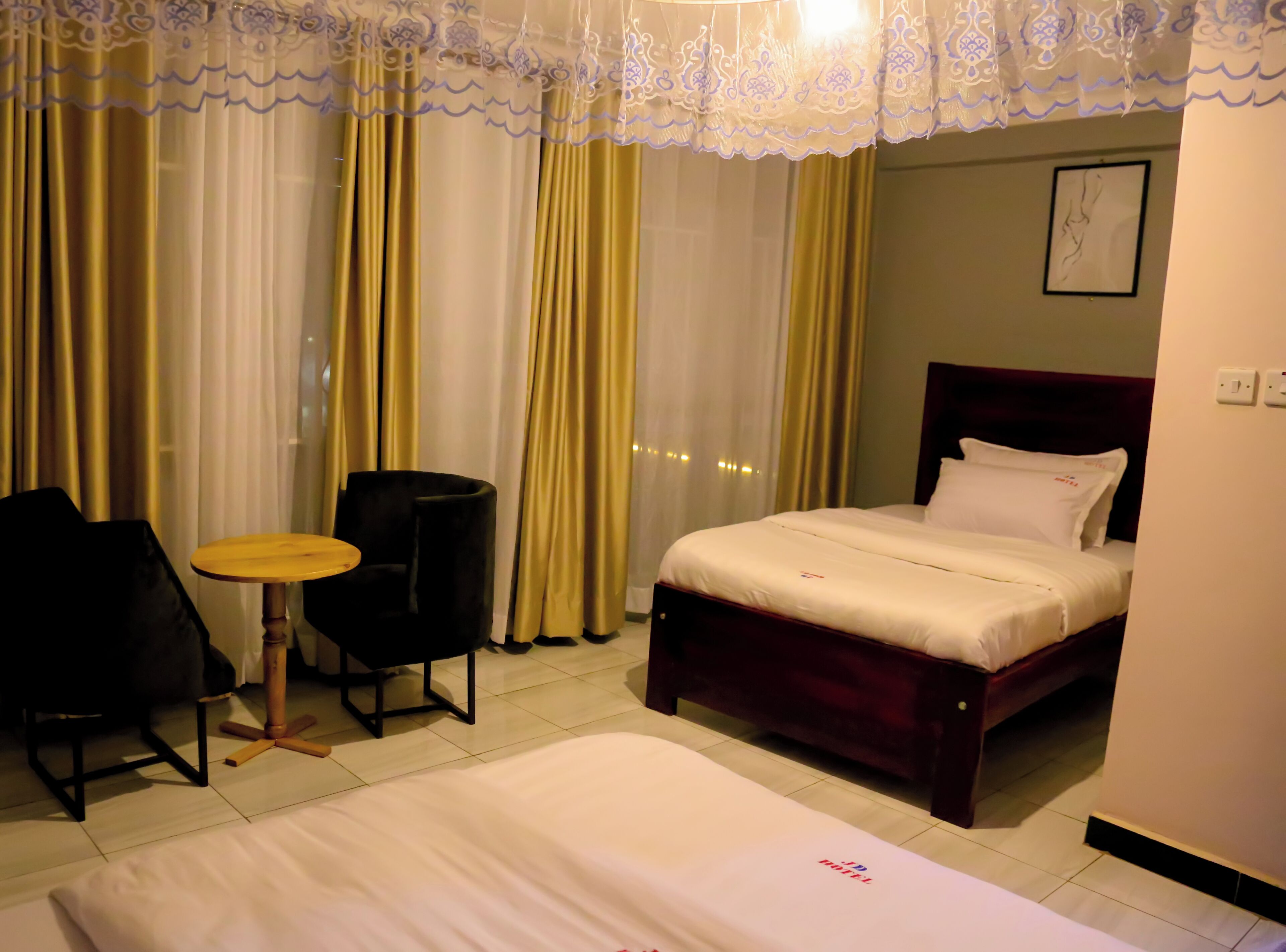 Double or Twin Room, Lake View | Laptop workspace, free WiFi