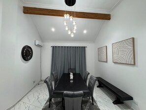 Luxury Villa | Dining room - Bryanston Luxury Secure 4BR Haven (Sandton)