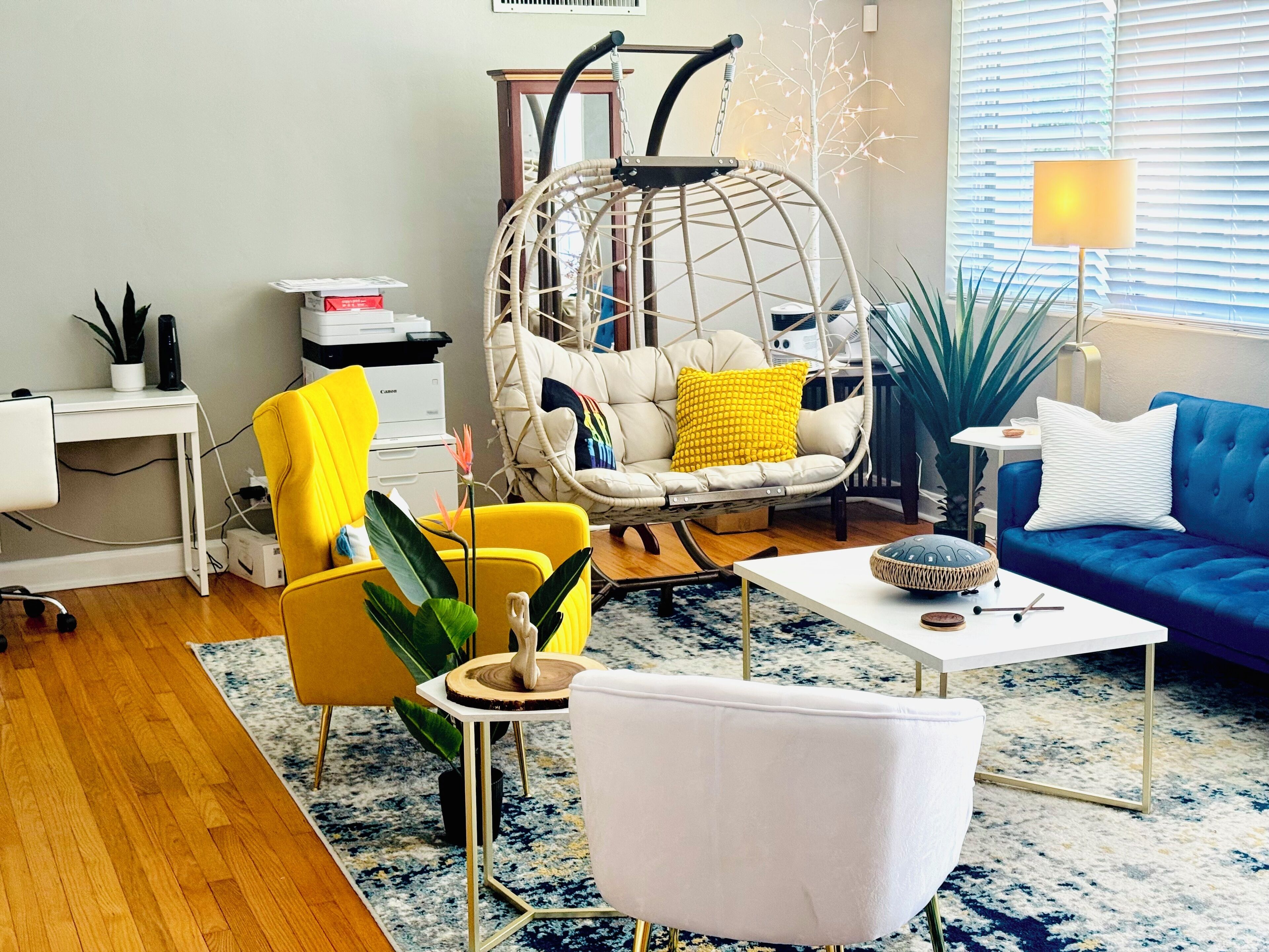 Smart-TV, bøker, PC-skjermer og printere