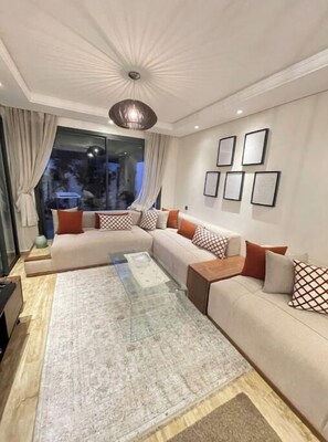Living area - A haven of peace in Dar Bouazza (Casablanca)