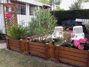 Terrace/patio - Mobil Home in St jean de monts 85160, Camping 4* Siblu le Bois Dormant (Saint-Jean-de-Monts)
