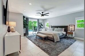 3 bedrooms, desk, iron/ironing board, WiFi - Pet-friendly centrally-located bungalow|Pool|Gym (Palm Springs)