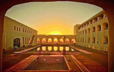 Outdoor pool. Mzab Hotel