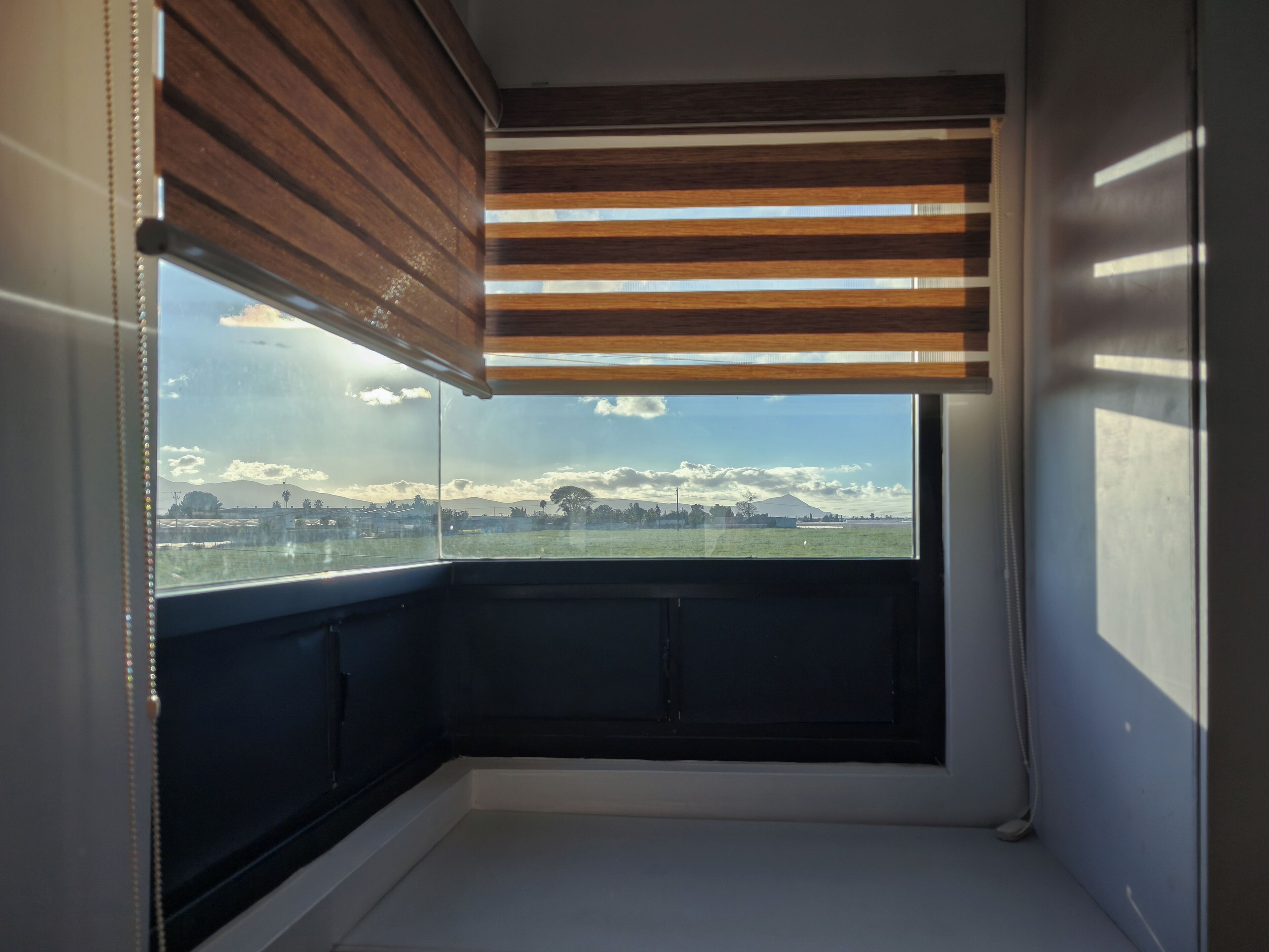 Blick von der Unterkunft