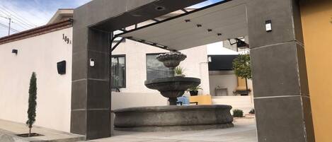 DĂ©tail de lâextĂ©rieur