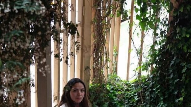 A person standing on a stone staircase with a wooden handrail, surrounded by greenery and a wooden fence. - Rituales Inn Santa Monica  (Cusco)
