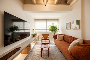 Living area - Leblon | 3 Quartos, 2 min da Praia - por Casapē Rio (Rio de Janeiro)