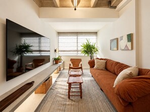 Living area - Leblon | 3 Quartos, 2 min da Praia - por Casapē Rio (Rio de Janeiro)