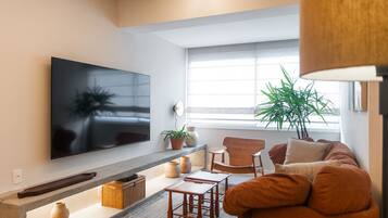 Apartment | Living area | Flat-screen TV, offices