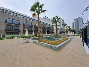 Pool - Peaceful Studio l Circle Mall l Greenery Community (Jumeirah Village Circle)