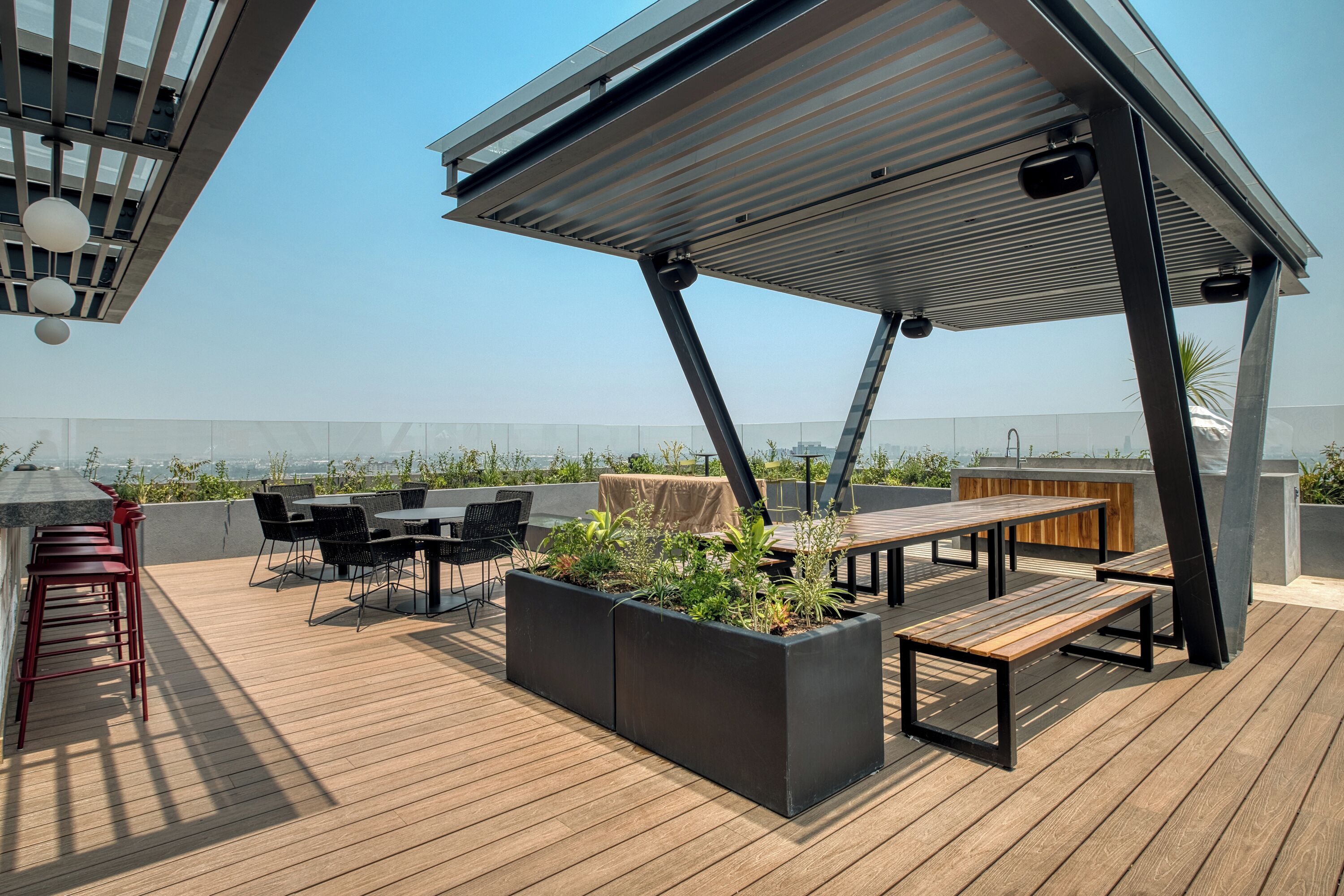 Terraza en la azotea