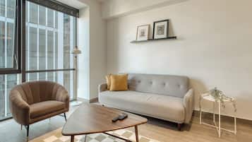 Căn hộ Superior | Khu phòng khách | Smart TV