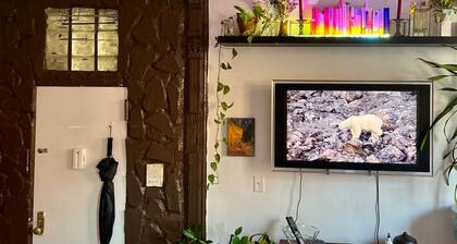 Unique sunny clean brownstone studio 1st floor AC FAST WIFI CLOSE TO SUBWAY