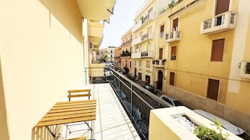 Dobbeltrom – gallery, balkong, byutsikt | Terrasse/patio