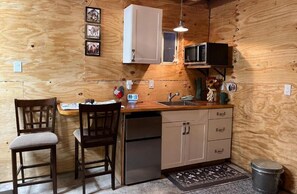 Private kitchen - The Workshop Cabin (Crosby)