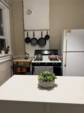 Microwave, oven, stovetop