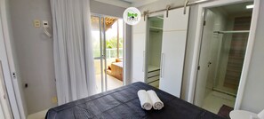 Apartamento básico | Wi-Fi de cortesia, roupa de cama