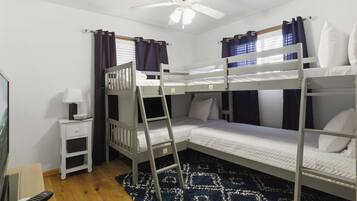 4 habitaciones, wifi y ropa de cama