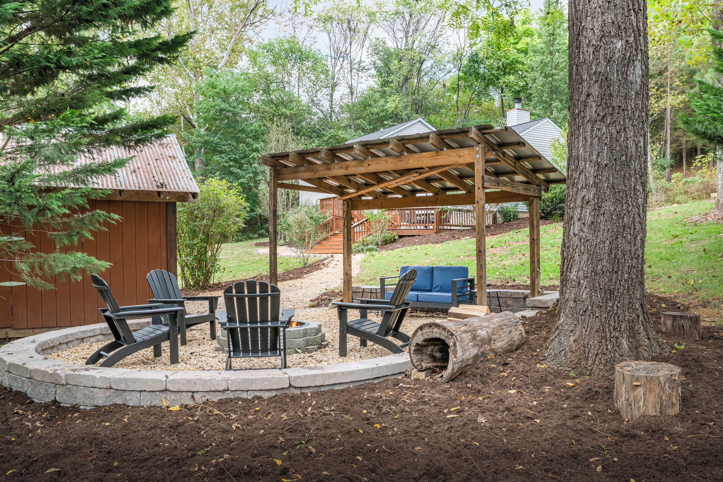 Enceinte de l’hébergement