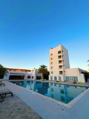 Voorkant van accommodatie