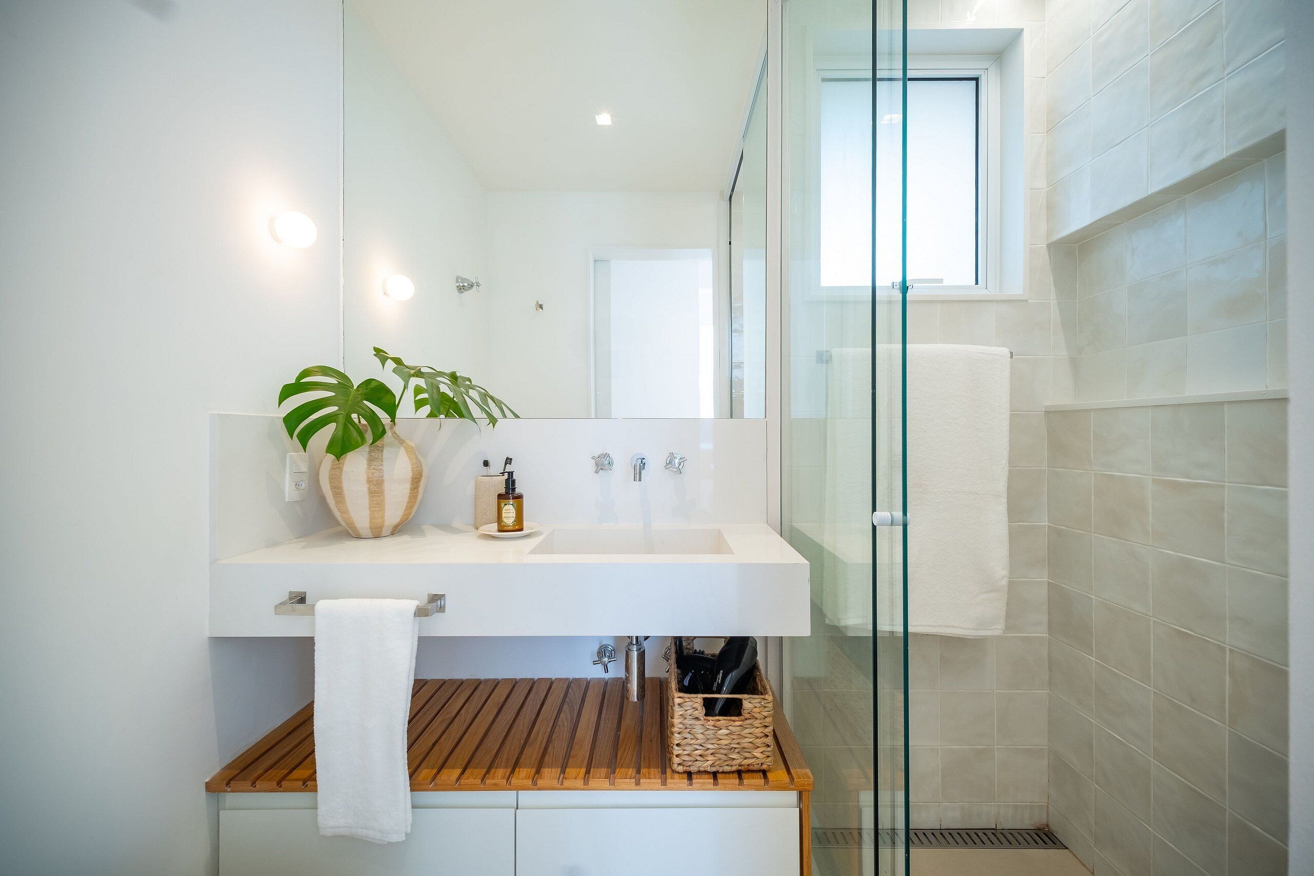 公寓 | 浴室 | 免费洗浴用品、吹风机、毛巾、卫生纸