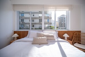 Appartement | Een kluis op de kamer, een strijkplank/strijkijzer, gratis wifi