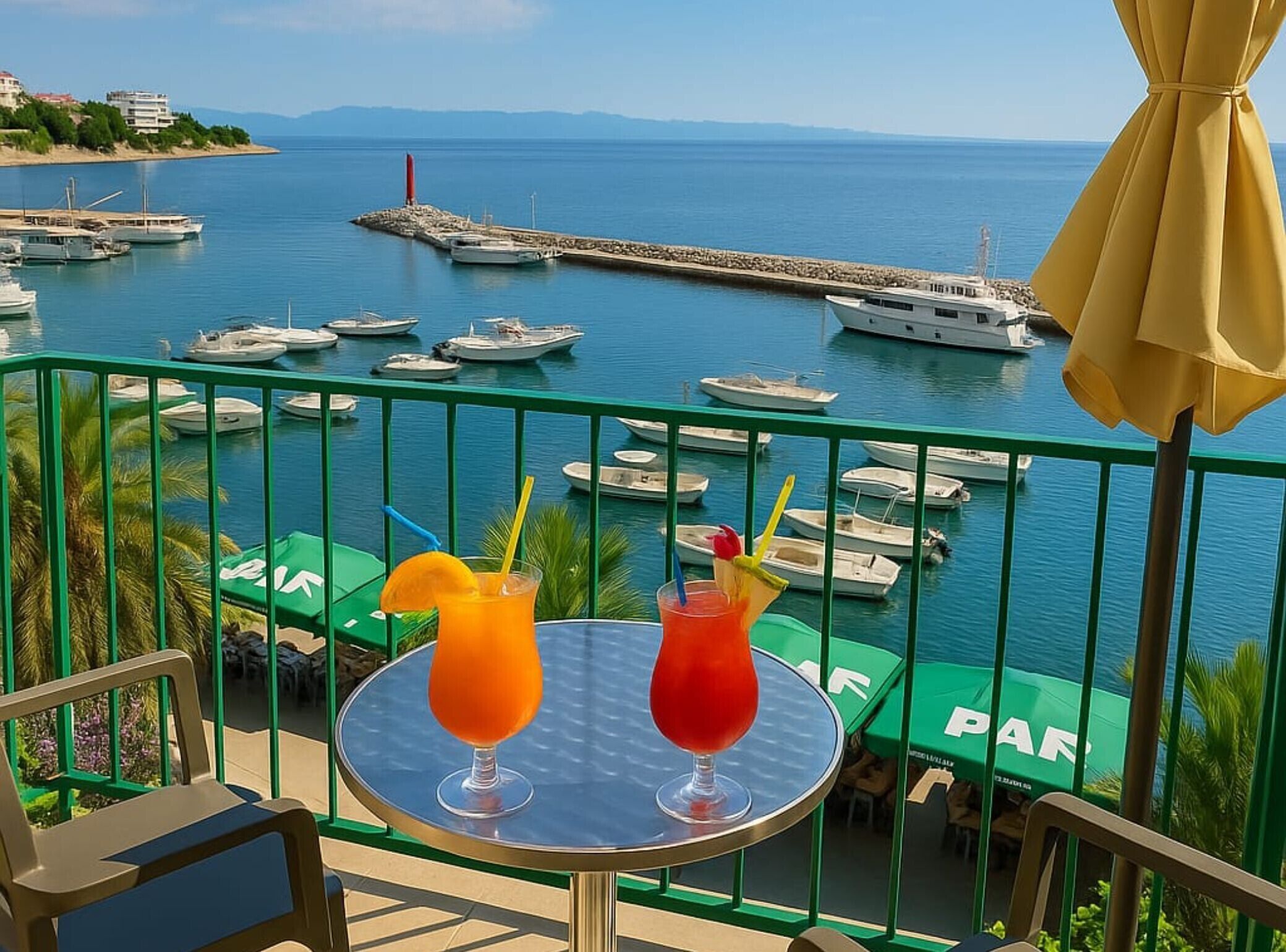 Overnattingsstedets uteområder