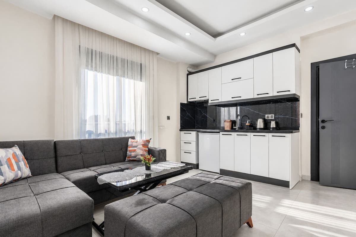 Deluxe Apartment | Living area | Smart TV