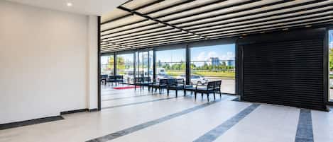Sala de estar en el lobby