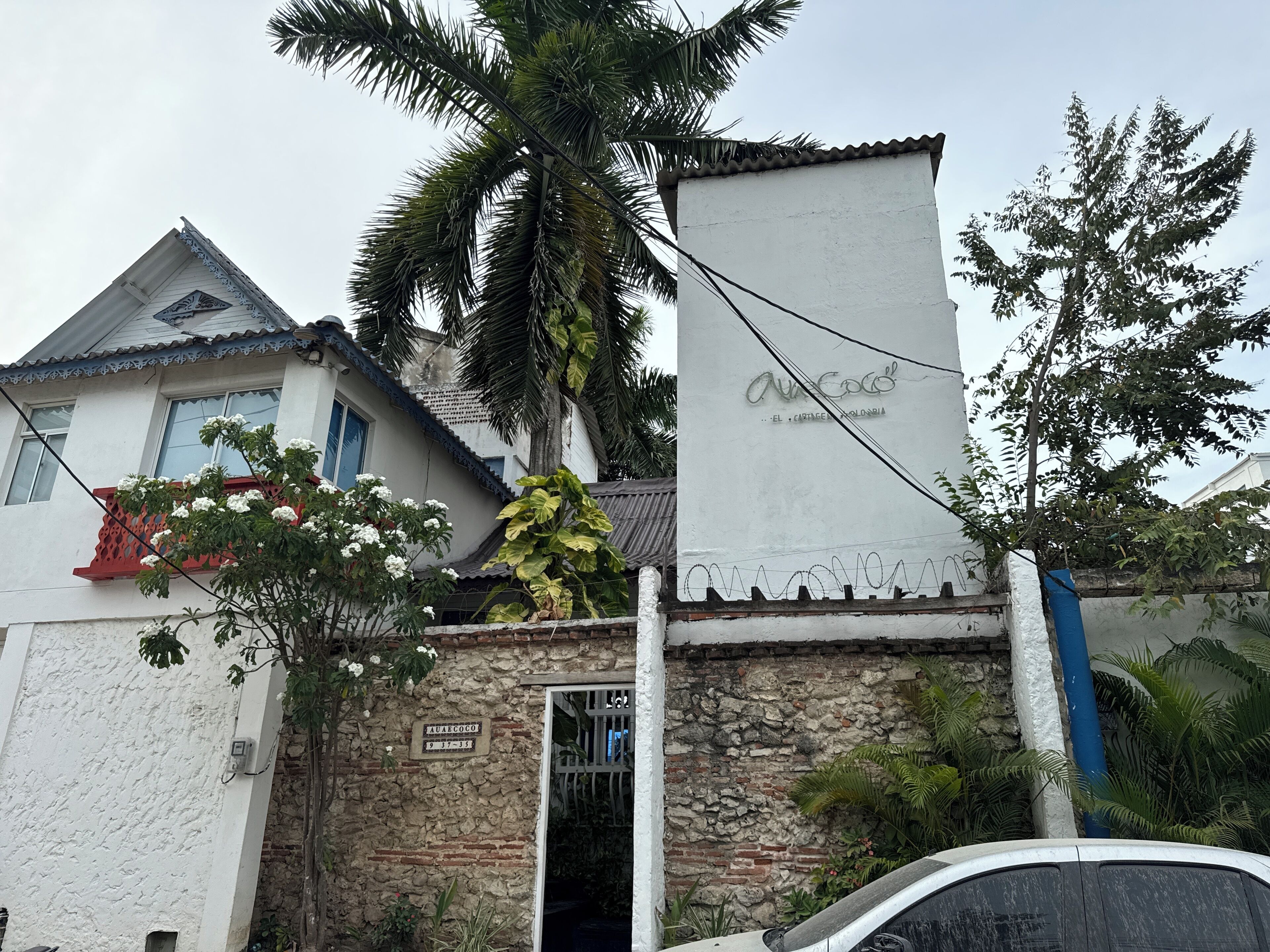 Fassade der Unterkunft