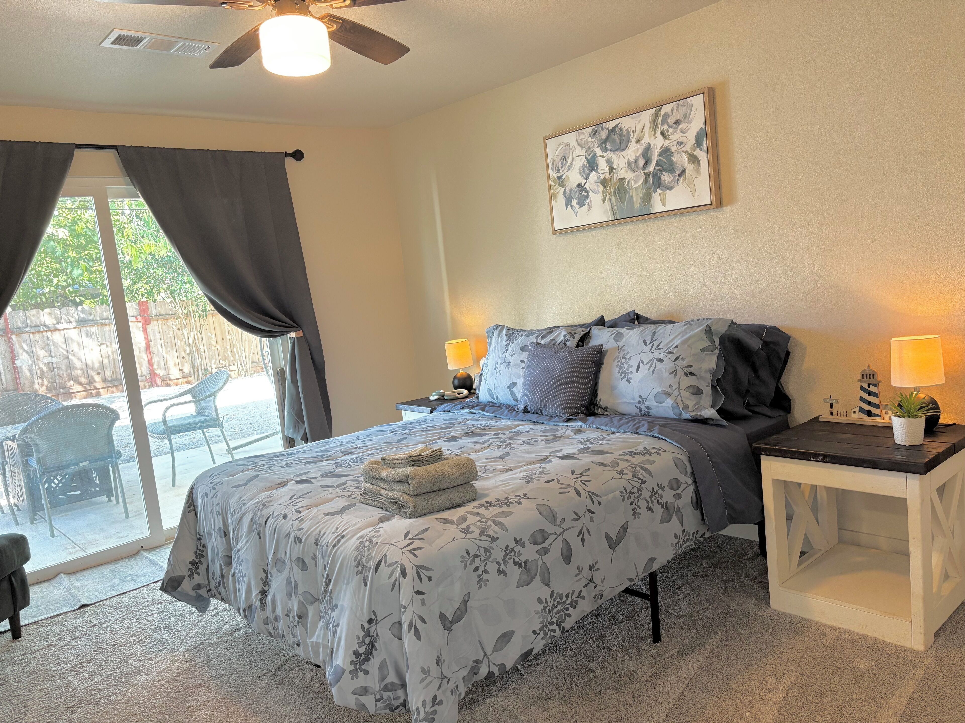 2 bedrooms, free WiFi, bed sheets, wheelchair access