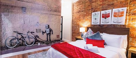 1 bedroom, WiFi, bed sheets