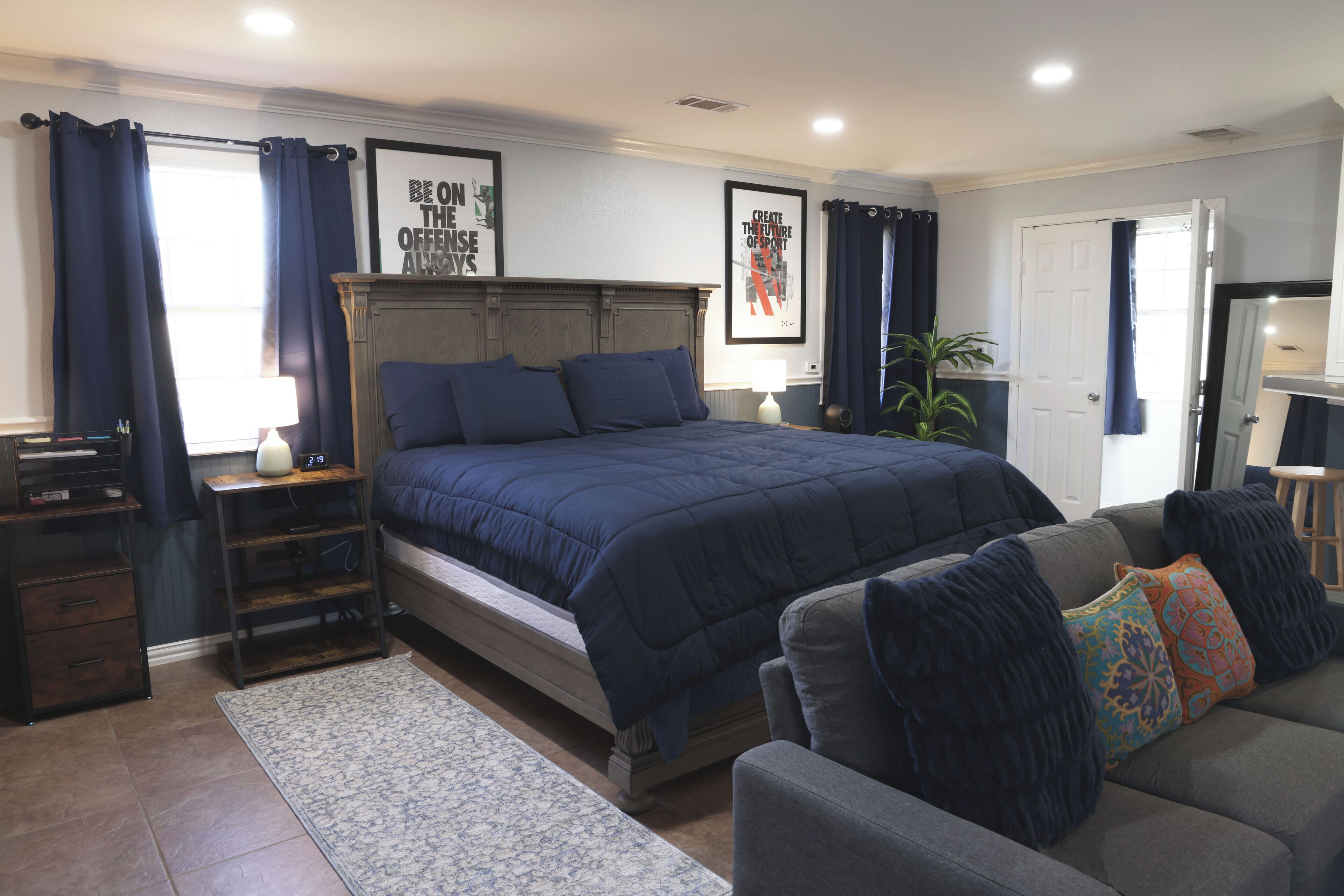 1 bedroom, desk, iron/ironing board, free WiFi