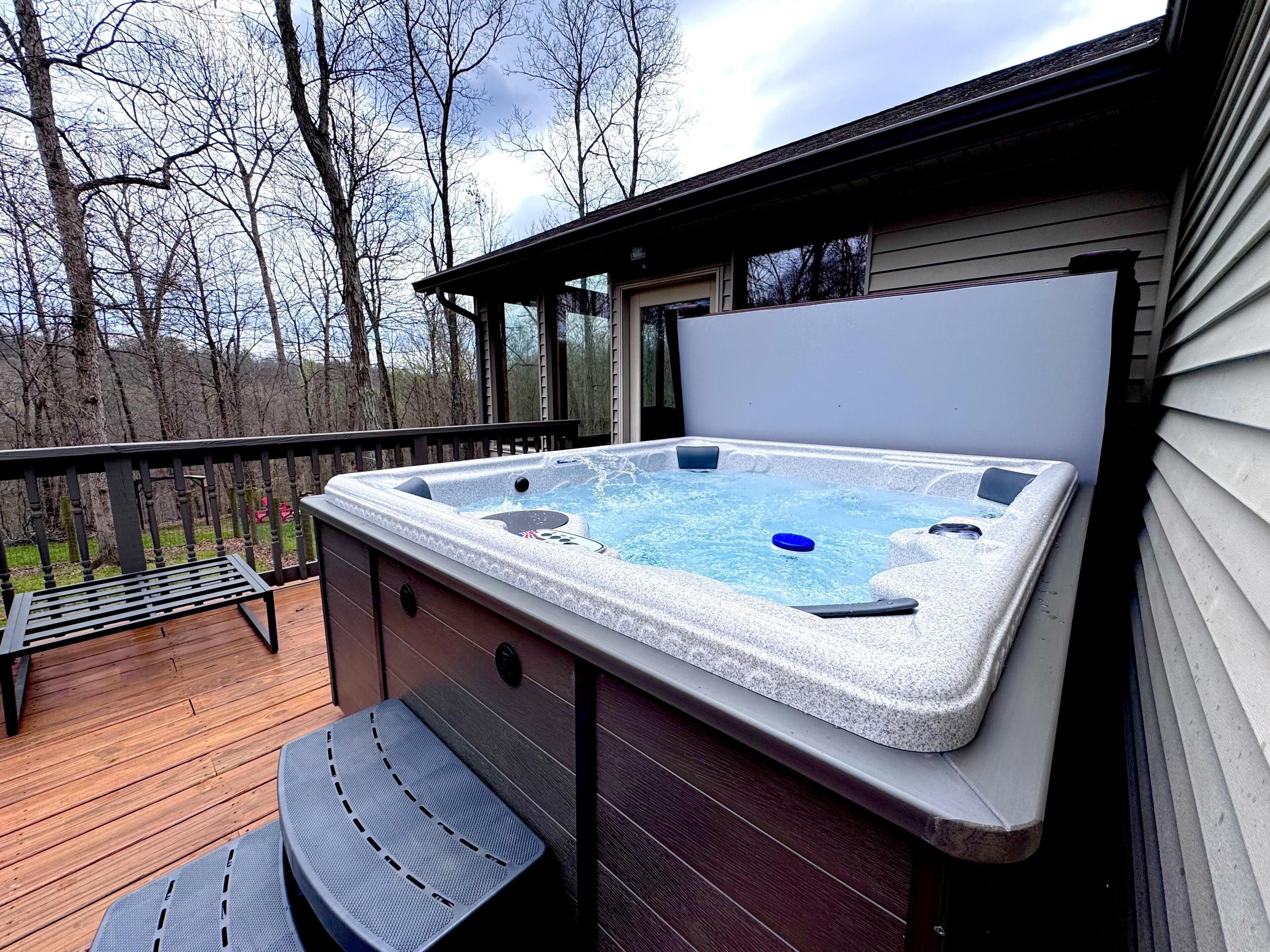 مغطس سبا خارجي